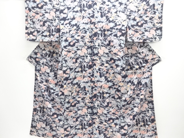 JAPANESE KIMONO / KOMON / FLOWER